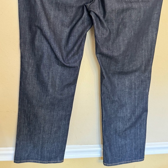 Talbots Heritage Straight Leg Dark Wash Denim Jeans Womens 18WP Plus Denim NEW - Picture 11 of 13